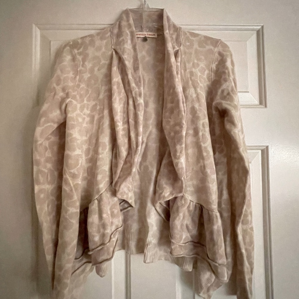 Rebecca Taylor Size M cardigan wool and cashmere